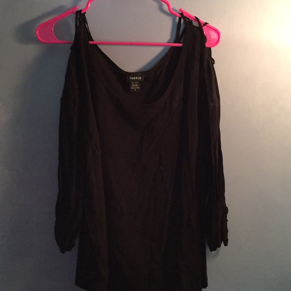 Black torrid blouse